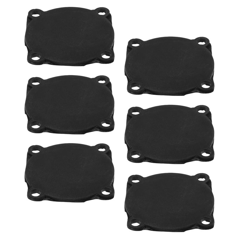6pcs Automatic Air Pump Switch Pad - Rubber Gaskets Replacement For Compressor Pressure Switch - Anti Feet Tool Accessories For Air Compressor Repairs - Image 1