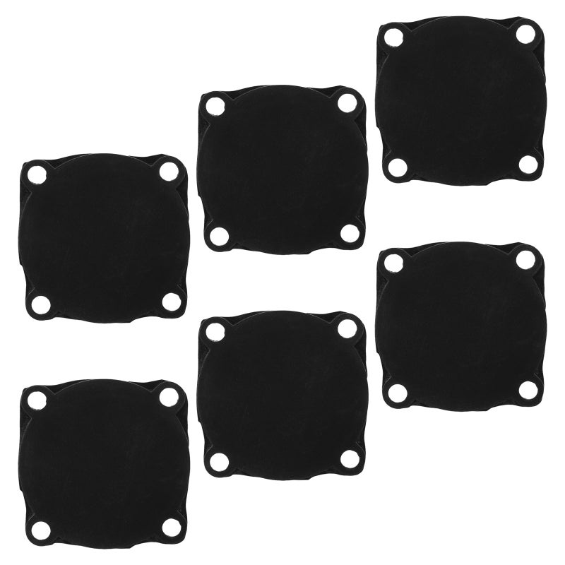 6pcs Automatic Air Pump Switch Pad - Rubber Gaskets Replacement For Compressor Pressure Switch - Anti Feet Tool Accessories For Air Compressor Repairs - Image 2