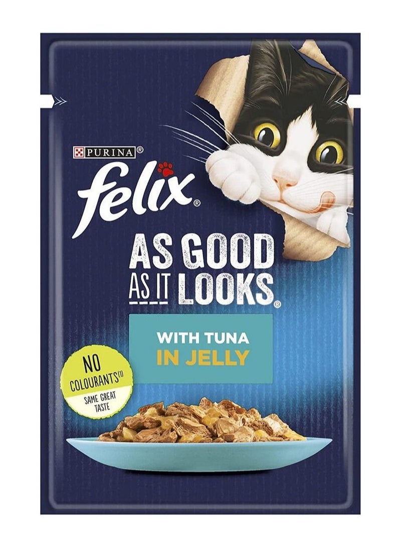 Felix As Good As It Looks Tuna In Jelly 85g