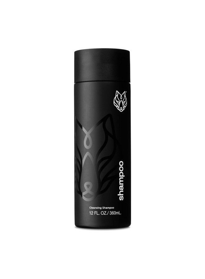 Black Wolf Everyday Men’S Shampoo 12 Fl Oz Charcoal Powder Cleanses Scalp And Fights Dirty & Greasy Hair Thick And Rich Lather For All Hair Types - Image 2