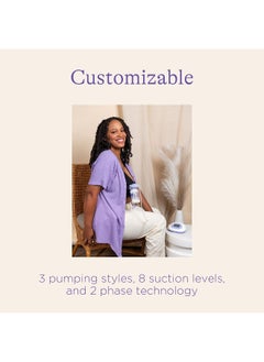 Lansinoh Lansinoh Signature Pro Double Electric Portable Breast Pump with Pumping Essentials and Tote Bag  - Image 4