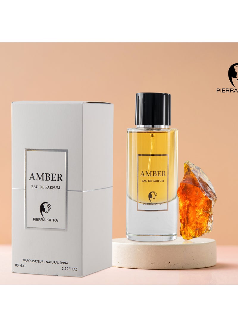 Pierra Katra Amber For Unisex 80 ml  - Image 2