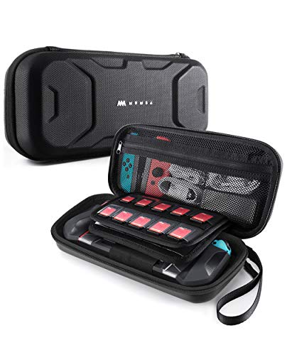 Mumba Switch Carrying Case for Nintendo Switch OLED Nintendo Switch 2017 Plus VersionFits Protective Cases Protective Hard Shell Travel Carry handbag Pouch for BladeBattleRugged CaseBlack - Image 1