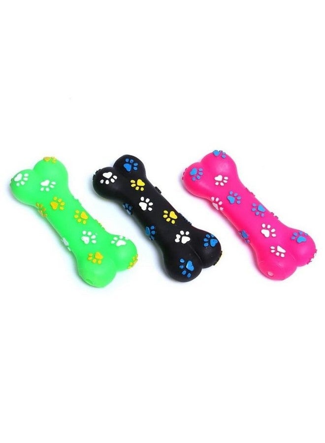Pet Bone Fetch Ball Play Squeakers Aggressive Chewers Playing Training Chewing Teething Pack Of 2 - Image 1