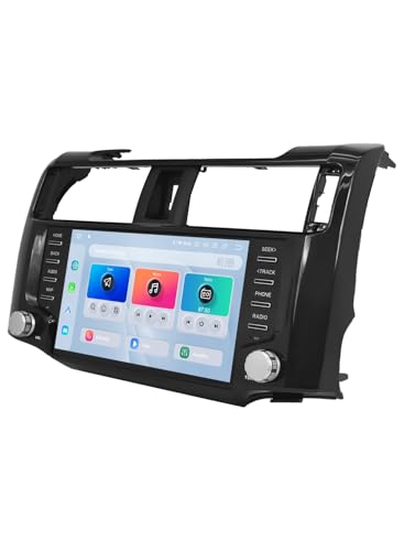 Dasaita Snapdragon Head Unit for Toyota 4Runner 2010-2023, Wireless Carplay & Android Auto, 8GB+256GB Plug and Play GPS Navigation, Voice Control Car Stereo, Built-in 5G WiFi, 4G Cellular, Black - Image 1