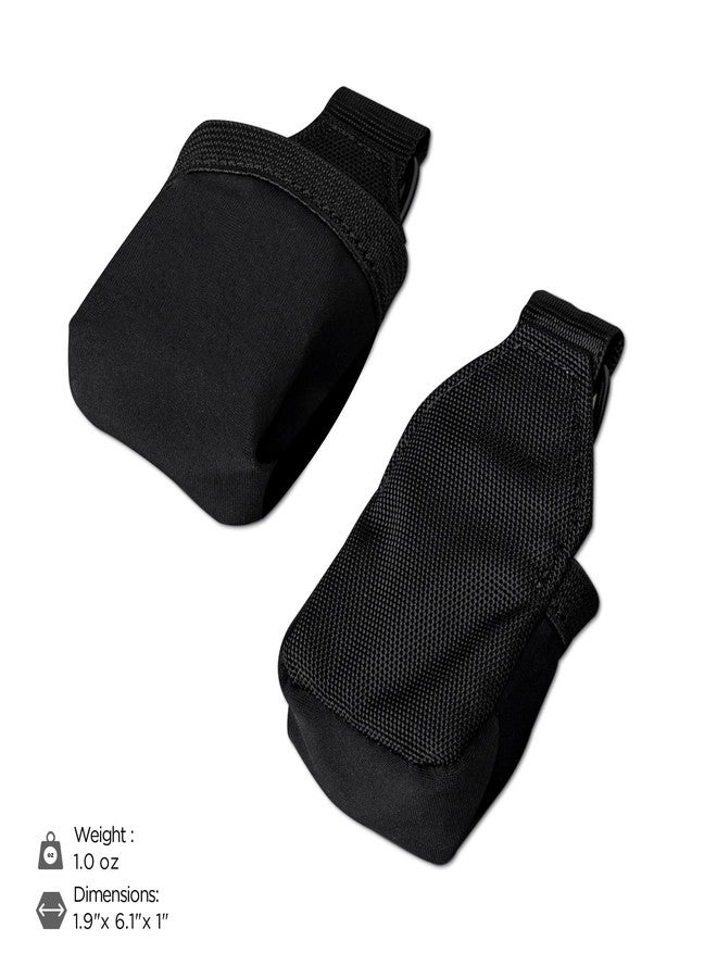 ALPAKA HUB Earbuds Pouch - Soft Elastane & Ballistic Nylon 840D Headphone Case Compatible with AirPods Pro - Wireless Open Earbuds Holder Organizer with HUB Magnetic Suction Clip, Weatherproof Fabric - Image 3