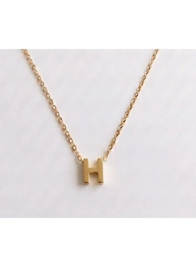 روفو Initial H Pendant Necklace