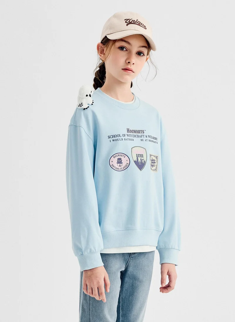 Balabala Kids Girl Round neck sweatshirt