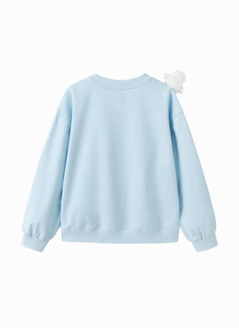 Balabala Kids Girl Round neck sweatshirt