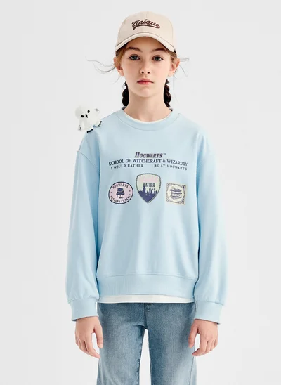 Balabala Kids Girl Round neck sweatshirt