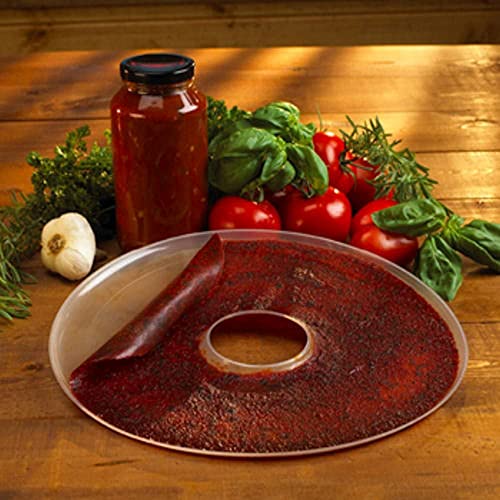 Nesco SLD-2-6 American Harvest 13.75" Fruit Roll Sheet for NESCO Food Dehydrators, 2 Count, White - Image 2