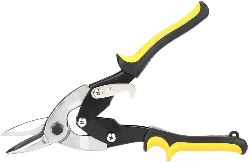 aqxreight مقص طيران مستقيم مقص قطع الصفيح للصفائح المعدنية مصنوع من Stu Snips مقصات طيران مقصات مستقيمة مقصات صفيح طيران مقصات صفيح - Image 4