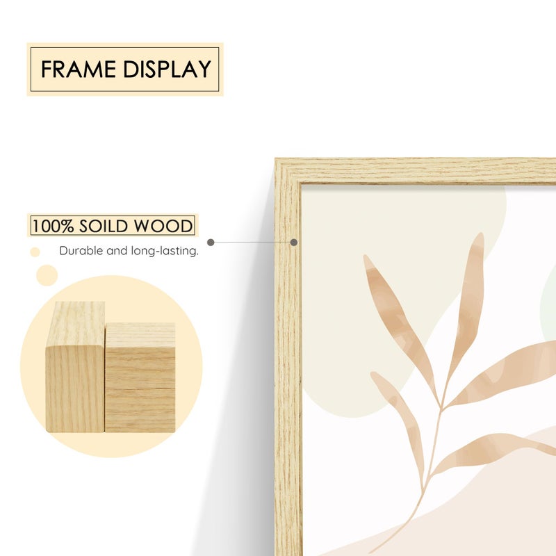 DUENPY Natural Wood 12 Pack Picture Frames Collage Wall Decor Set, Multi-Size Gallery Frames for Wall Mounting & Tabletop Display, Includes 4pcs 8x10, 4pcs 5x7, 4pcs 4x6 Wood Color Photo Frame - Image 5