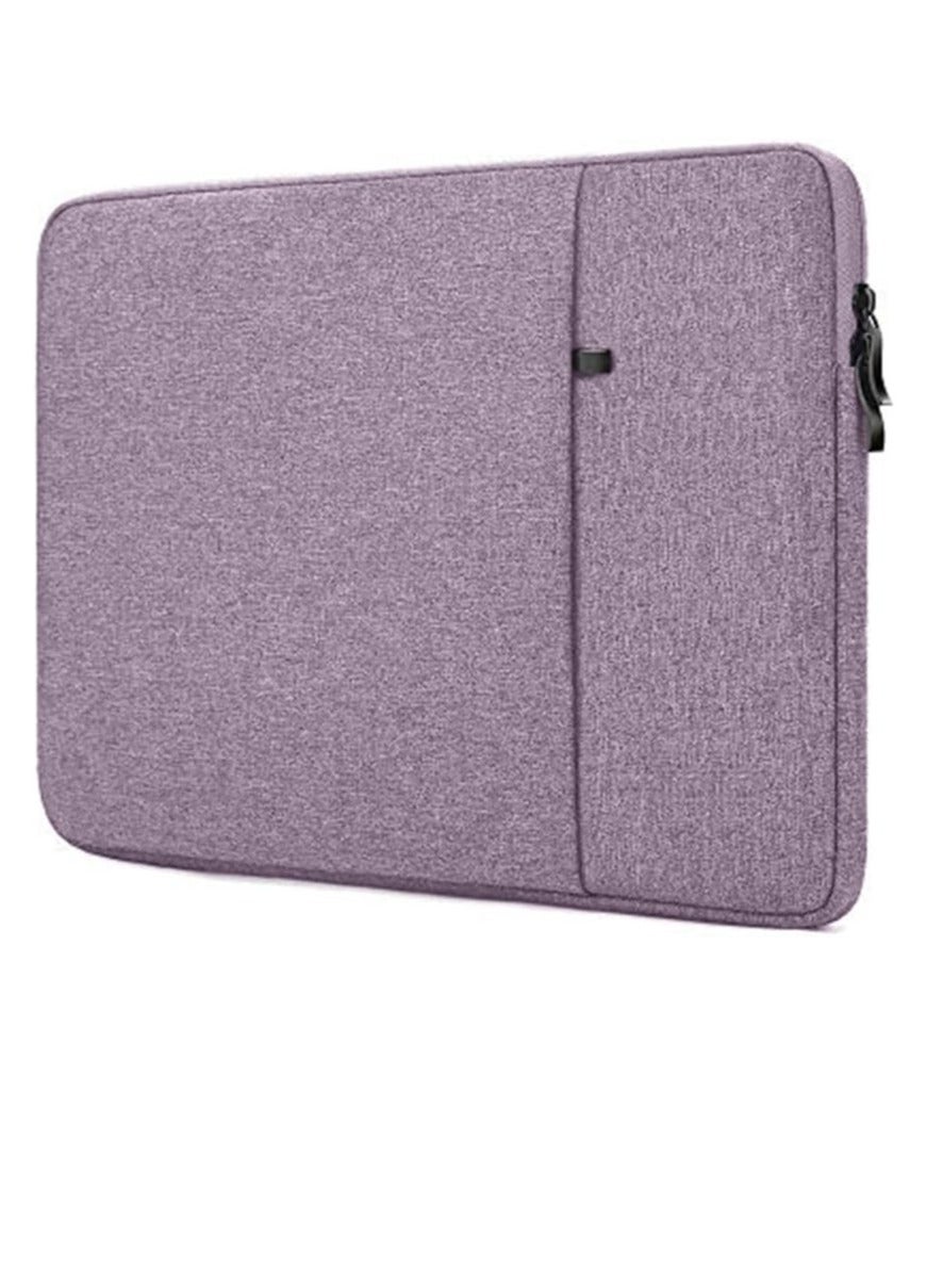 New pouch 14-inch Laptop Sleeve Protective Tablet Case Portable PC Bag Pouch Suitable for 14 Inch Acer Chromebook/Lenovo IdeaPad ThinkPad/HP Pavilion EliteBook/MacBook Air 15 M3 M2 / Dell, Purple