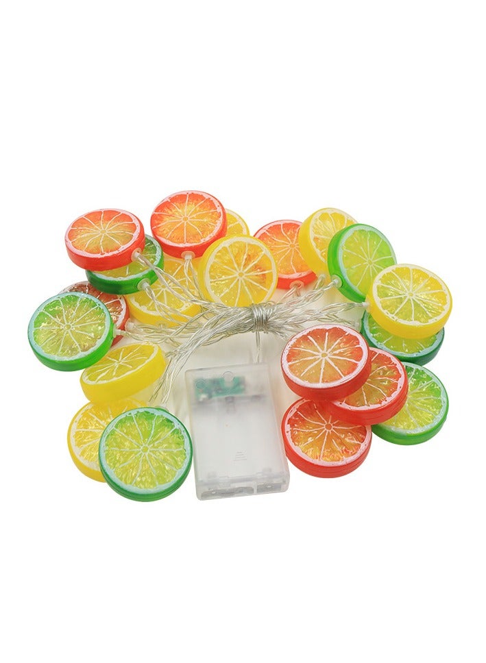 KUYING LED Lemon Shaped Light String  - Image 1
