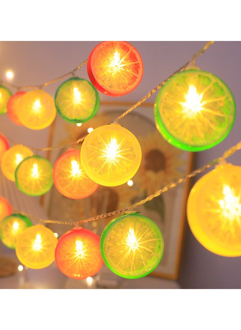 KUYING LED Lemon Shaped Light String  - Image 2