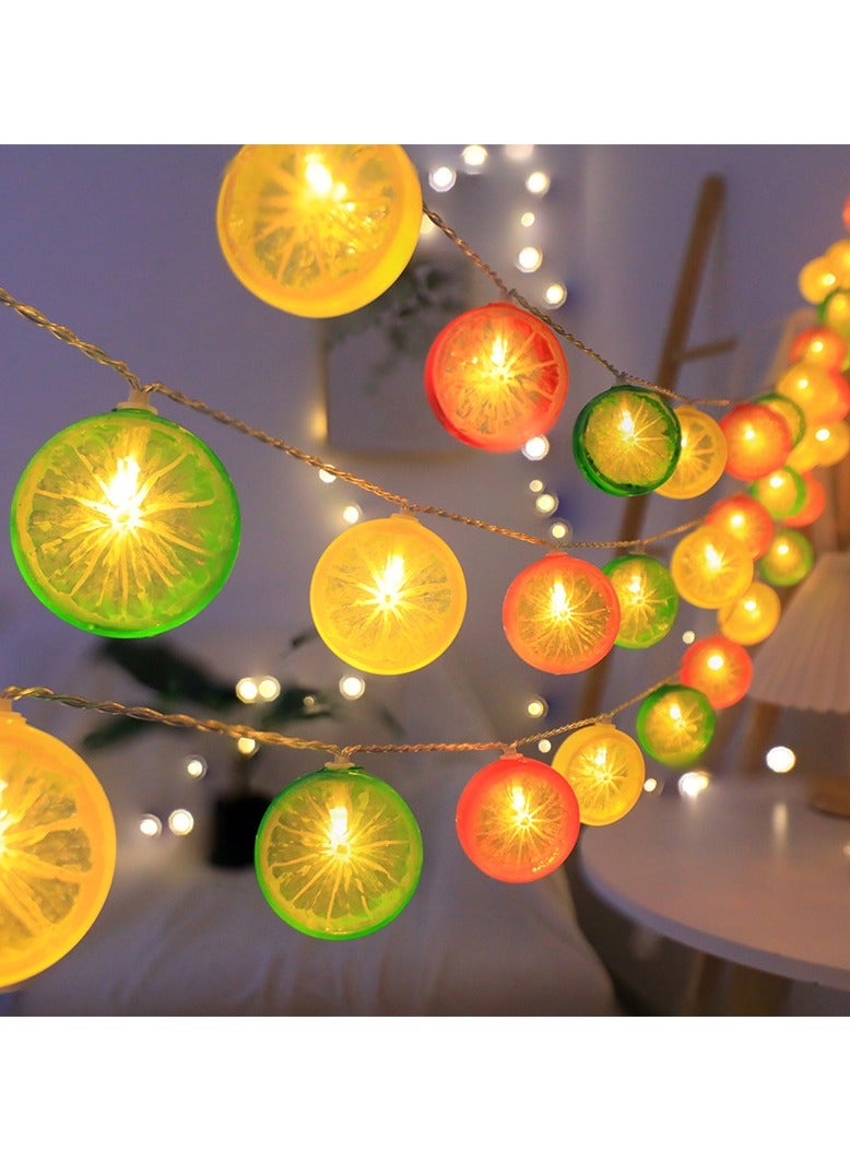 KUYING LED Lemon Shaped Light String  - Image 3