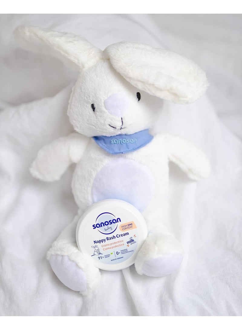 سانوسان كريم حماية من طفح الحفاض سانوسان بيبي - ببروتين الحليب ونسبة زنك عالية - 0% بارابين/سيليكون - Image 3