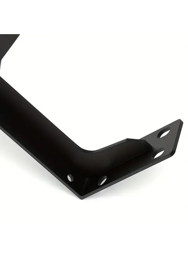 2 Heavy Duty Metal Wall Hooks 15 15 Inch with Screws Triangle Support Bracket for Wardrobe Entryway - Image 4