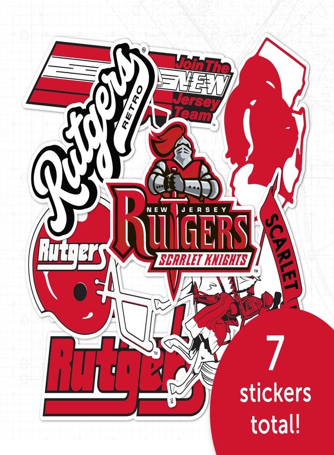 Desert Cactus Rutgers Sticker State University of New Jersey RTX Vinyl Decals Laptop Water Bottle Car Type 2 (T2 Vintage 1) - Image 4