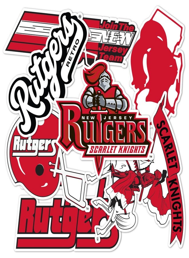 Desert Cactus Rutgers Sticker State University of New Jersey RTX Vinyl Decals Laptop Water Bottle Car Type 2 (T2 Vintage 1) - Image 1