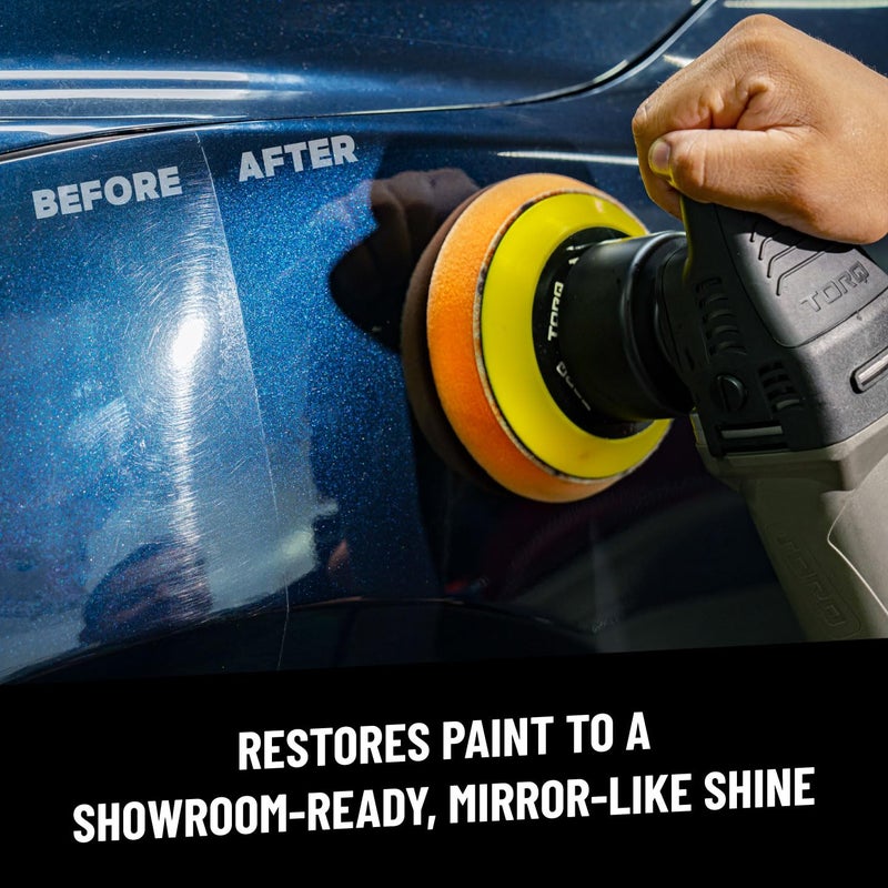 Chemical Guys كيميائيون جايز COM_129_16 مزيل الخدوش والدوران بخطوة واحدة، يعمل على السيارات والشاحنات وسيارات الدفع الرباعي والدراجات النارية والمركبات الترفيهية والمزيد (16 أونصة) - Image 4