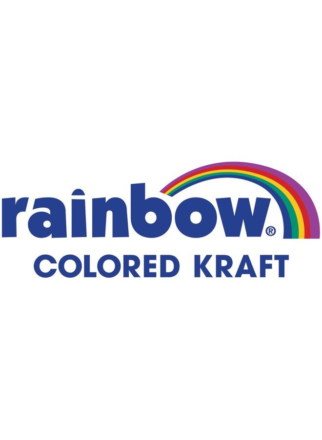 Pacon Colors of Rainbow (aqua) - Kraft 0066161 Duo-Finish Fibre Light-Weight Kraft Paper Roll, 18kg., 90cm x 30m Size, Aqua - Image 5