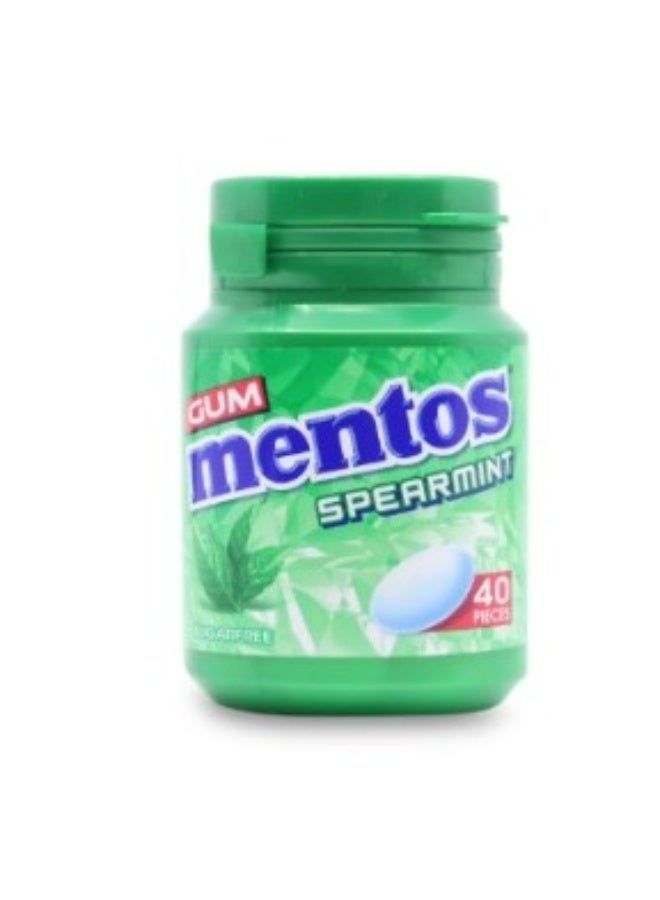 منتوس علكة مينتوس بنكهة النعناع، ​​40 قطعة، 56 غرام خالية من السكر