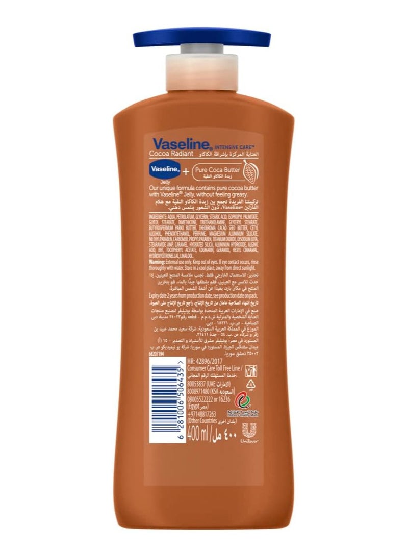 Vaseline Coco Radiant Moisturizing Body Lotion 400 ml - Image 2