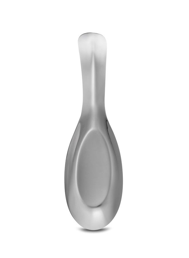 Petals Stainless Steel Serving Spoon Rester – Serving Spoon with Resting Handle for Clean & Elegant Dining - Image 3