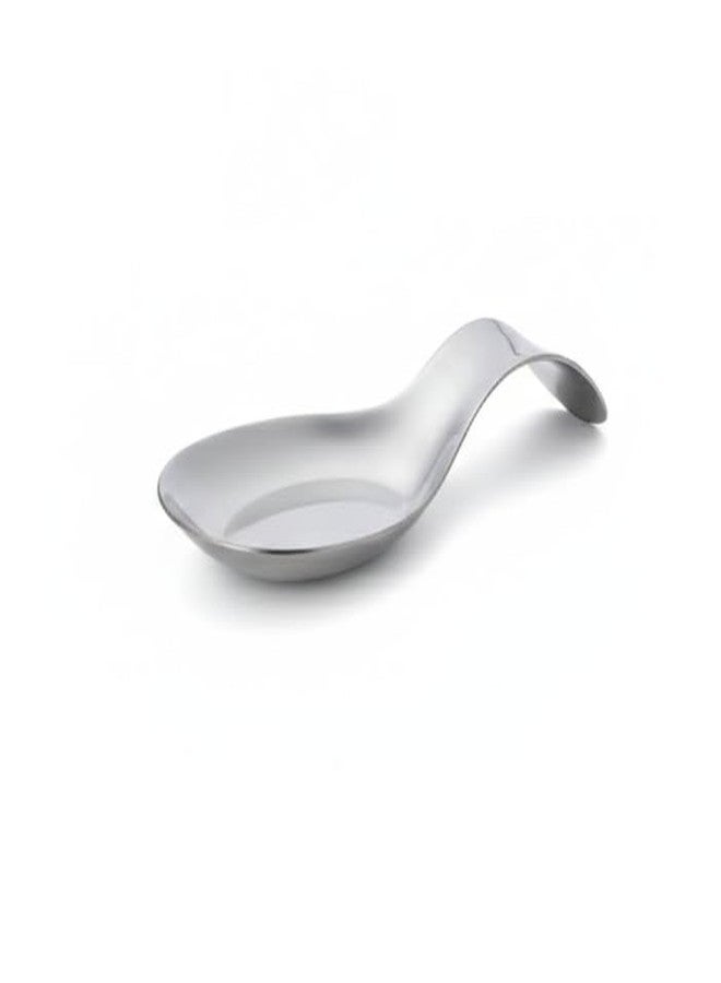 Petals Stainless Steel Serving Spoon Rester – Serving Spoon with Resting Handle for Clean & Elegant Dining - Image 4