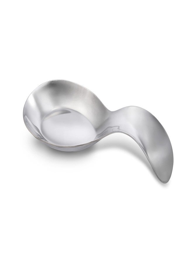 Petals Stainless Steel Serving Spoon Rester – Serving Spoon with Resting Handle for Clean & Elegant Dining - Image 1