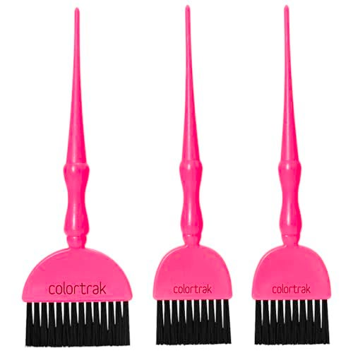 Colortrak Electric Wands 3PK Includes 1 King and 2 Queen Brushes with Firm Bristles StainResistant Handles Ergonomic NonSlip Design Ideal for All Color Applications - Image 1