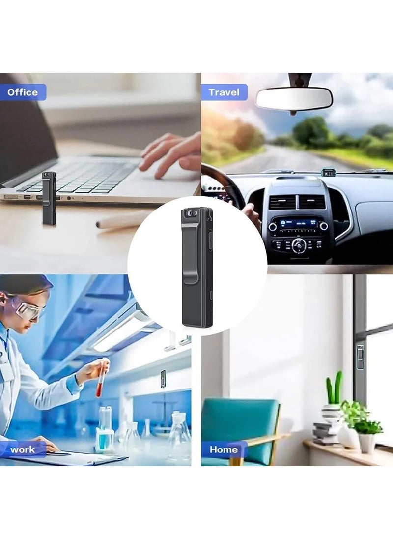 TECHNOVIEW Refurbished TECHNOVIEW Wired 1080p Full HD Camera with Video Audio Upto 5 Hours Backup Indoor Outdoor Security Camera with Free 32GB SD Card Clip Style Black  - Image 4