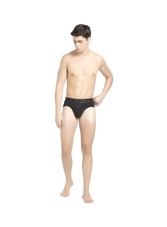 JOCKEY Jockey IC27 Men Tactile Microfiber Elastane Stretch Solid Brief with Moisture Move Treatment