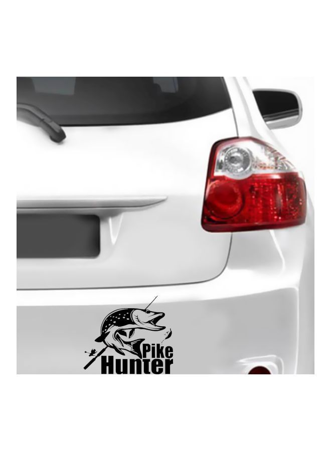 NIBEMINENT Hunter Pike Fishing Bite Car Sticker - Image 2