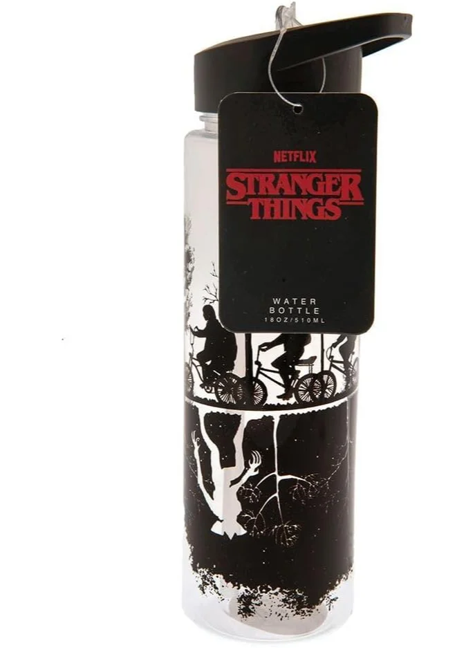 Pyramid Stranger Things Upside Down Plastic Bottle