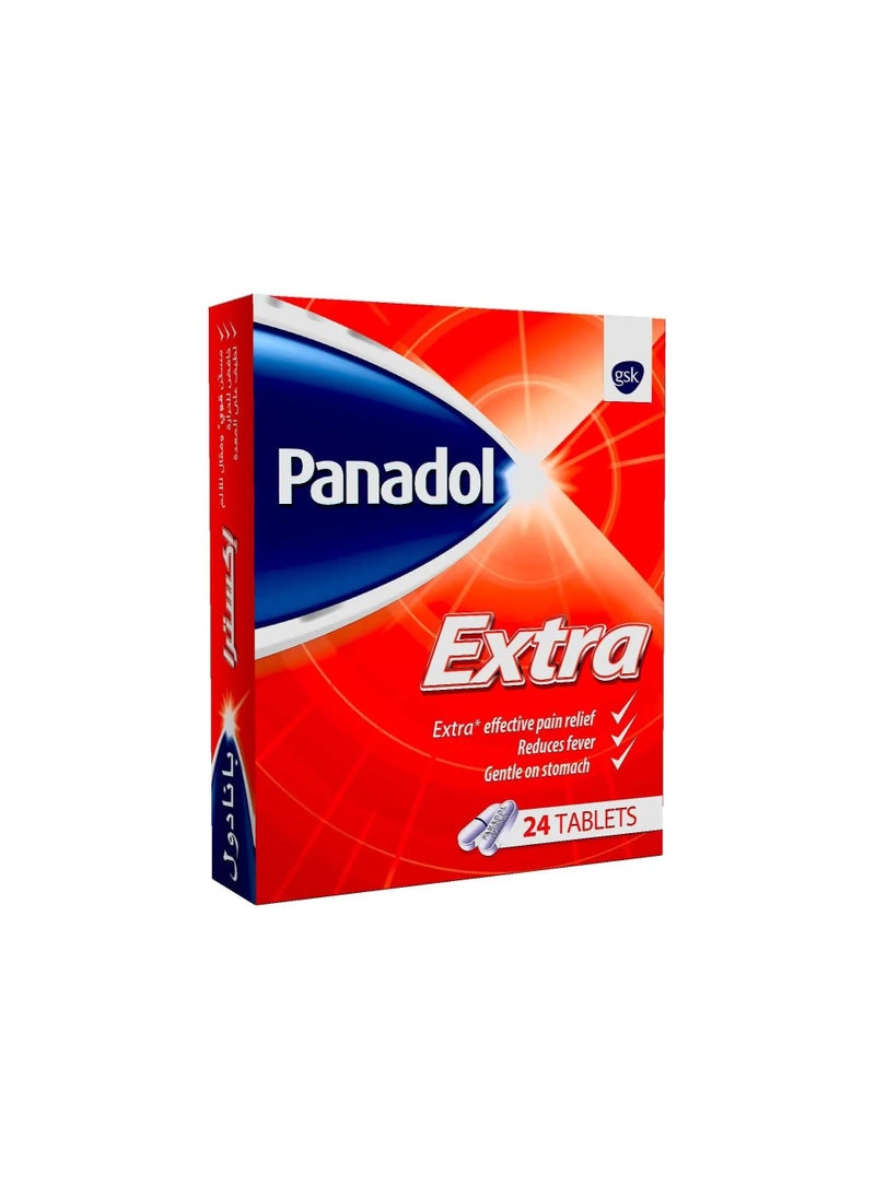 Panadol Panadol Extra 24 Tablets - Pack of 12 Tablets  - Image 2