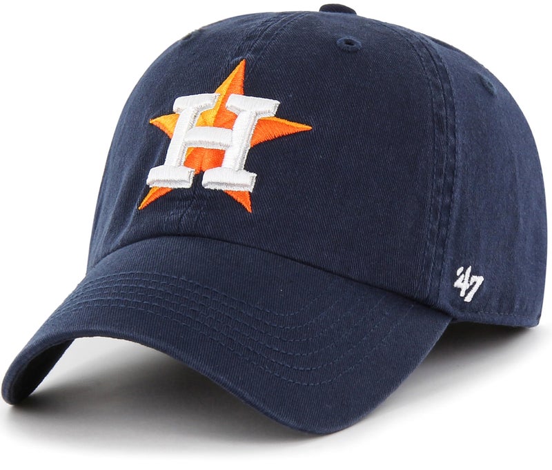 47 MLB Team Color Primary Logo Franchise Fitted Baseball Hat Cap, Unisex Adult - Houston Astros - Navy (Small) - Image 5
