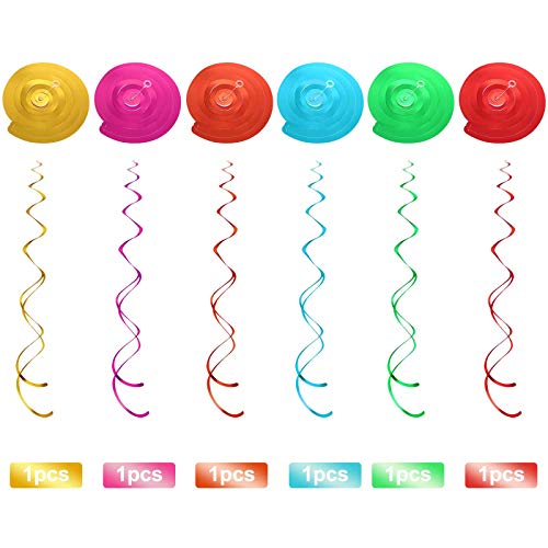 Sumind 30 Pcs 1950's Rock and Roll Music Party Sock Hop Decorations Vinyl Record Note Cutout Wall Decor Sign with Hanging Swirls Ceiling Decor for 50's Theme Rock Music Video DJ Party Supplies 7 Inch - Image 5