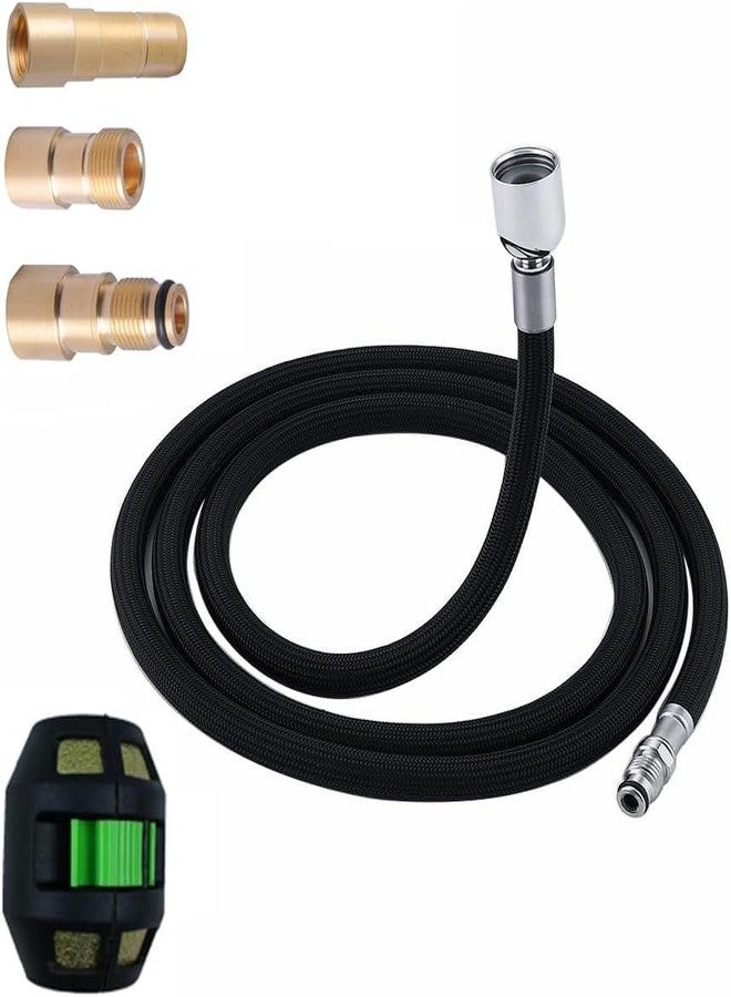 gcbcrit K-1219935-BC Hose Kit for Kohler Pull-Down Kitchen Faucet, Pull-Out Hose with 13.5oz Weight Ball, Classic Pull-Out Hose for Kohler K-1219935-BC/K-1304674-BC Hose Replacement Parts - Image 1