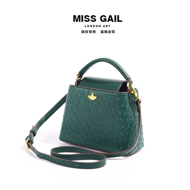 Women'S Bag Ostrich Style Fashion New Style Bucket Women'S Bag High-End Portable Crossbody Shoulder All-Match Women'S Bag - Image 5