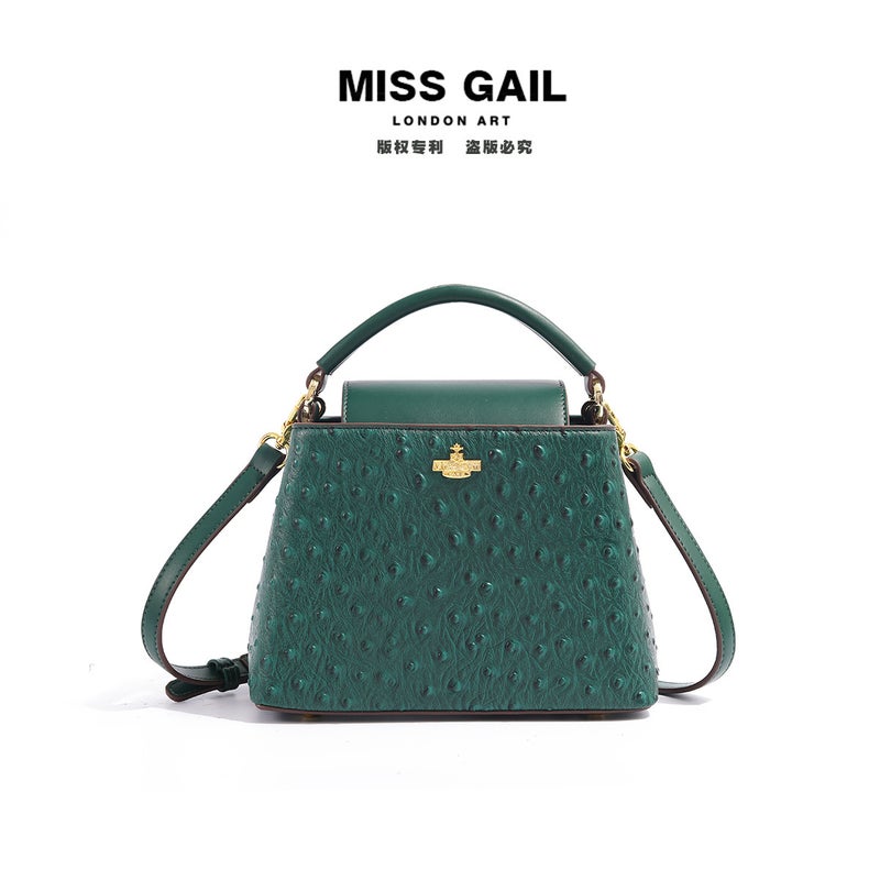 Women'S Bag Ostrich Style Fashion New Style Bucket Women'S Bag High-End Portable Crossbody Shoulder All-Match Women'S Bag - Image 2