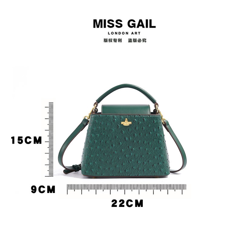 Women'S Bag Ostrich Style Fashion New Style Bucket Women'S Bag High-End Portable Crossbody Shoulder All-Match Women'S Bag - Image 3