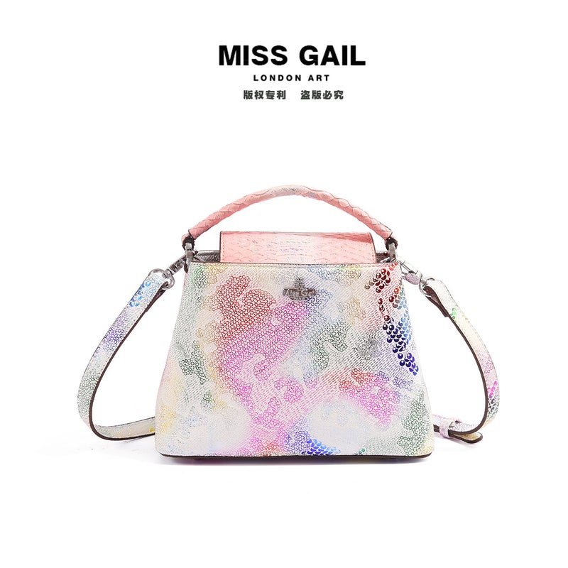Women'S Bag Ostrich Style Fashion New Style Bucket Women'S Bag High-End Portable Crossbody Shoulder All-Match Women'S Bag - Image 1