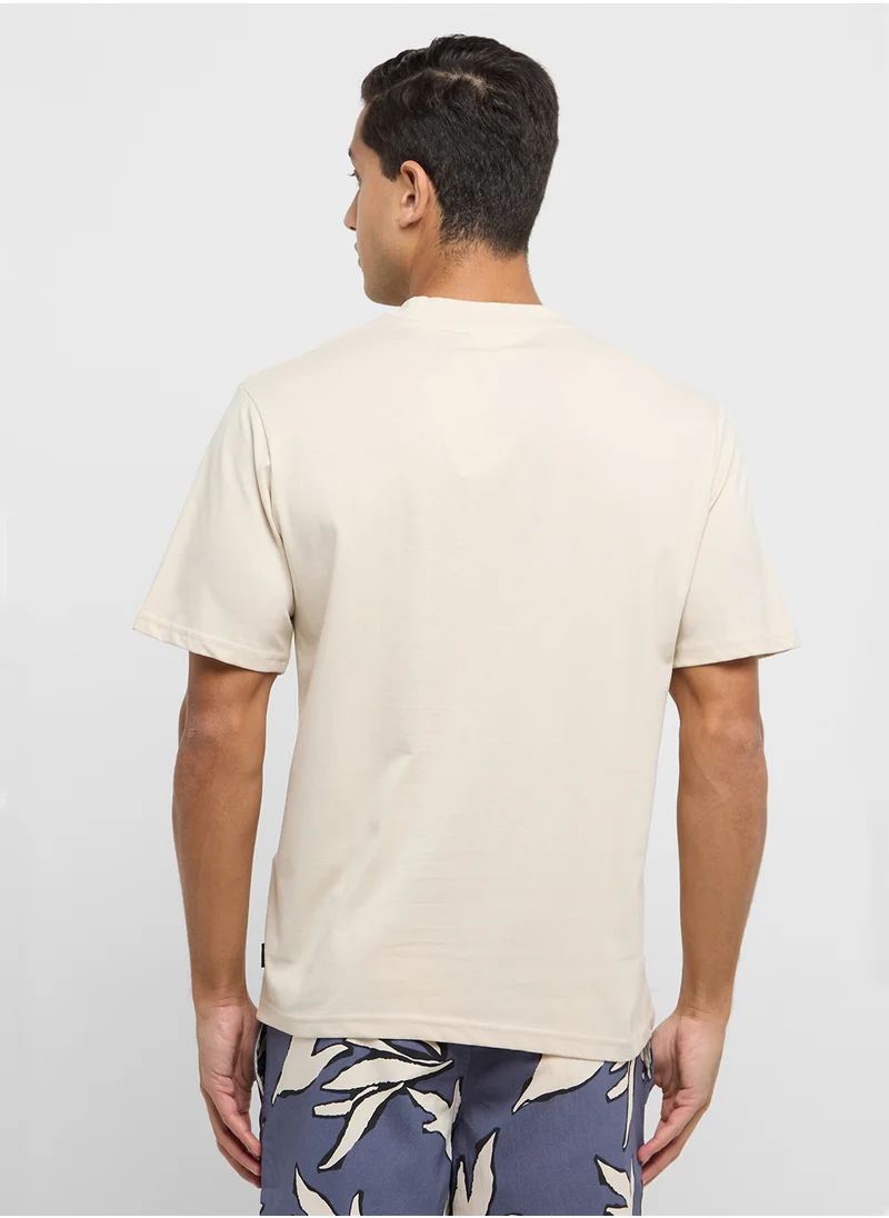 JACK & JONES Jcojudo Graphic Crew Neck  Short Sleeve T-Shirt