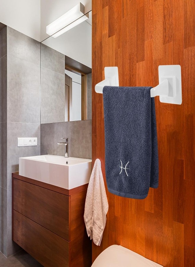 Amosfun 15 Inch No-Drill Adhesive Storage Pole Towel Bar with Suction Cups for Bathroom and Kitchen Wall Mounted Organizer - Image 3