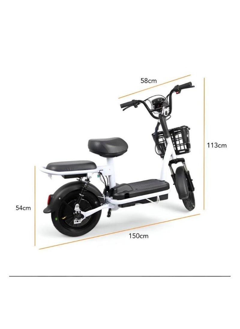 Generic - Electric Scooter | Electric Scooter for Adults | 48V 350W Remote Control Electric Bike | Superior Performance, Innovative Design, and Ease of Use - Image 1