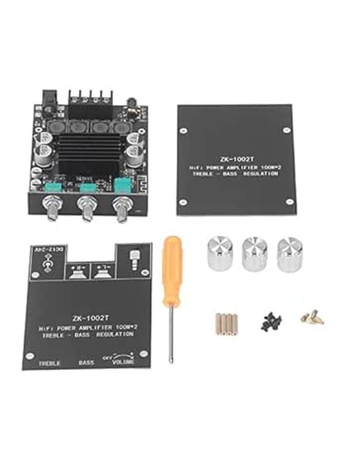 5.0 Channel 100W Stereo Audio Power Amplifier Board DC 12 24V For Home Theater PCB Material - Image 1