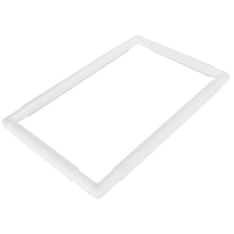 Square Embroidery Frame 15.2 x 15.2 Cm Durable Polypropylene Mounting Seat - Tight Work Fixation Cross Stitch Tool for DIY Craft & Needlework Enthusiasts - Image 2